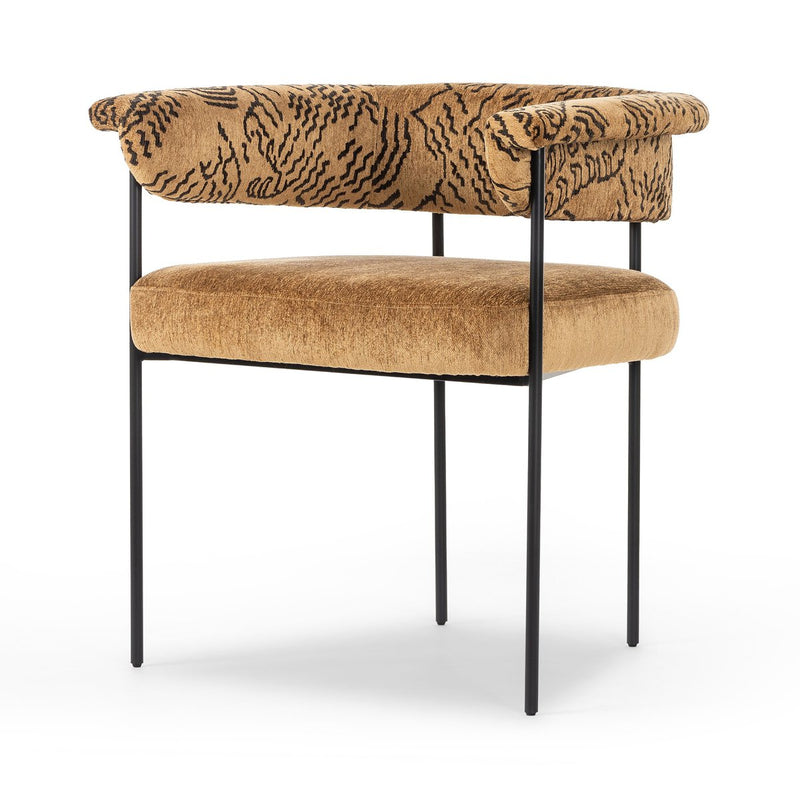 Carrie Dining Chair - Balkan Ochre
