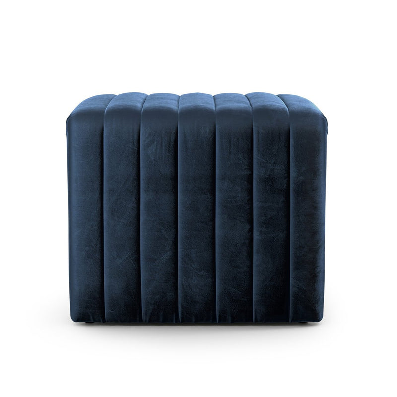 Augustine Ottoman - Sapphire Navy