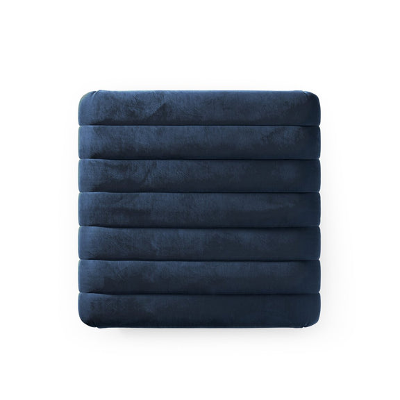 Augustine Ottoman - Sapphire Navy