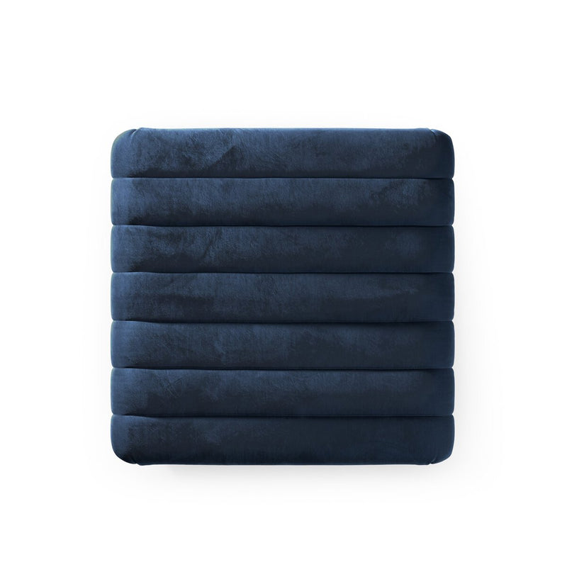 Augustine Ottoman - Sapphire Navy