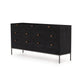 Trey 7 Drawer Dresser - Black Wash Poplar