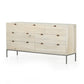 Trey 7 Drawer Dresser - Dove Poplar