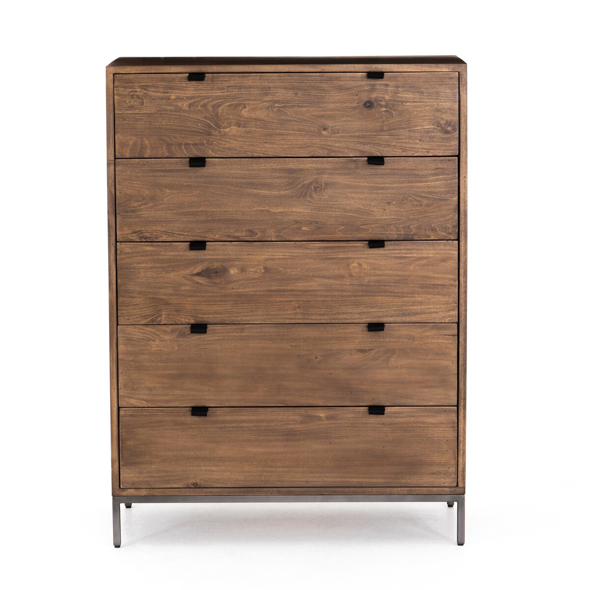 Trey 5 Drawer Dresser - Auburn Poplar