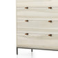 Trey 5 Drawer Dresser - Dove Poplar