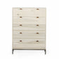 Trey 5 Drawer Dresser - Dove Poplar