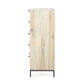 Trey 5 Drawer Dresser - Dove Poplar
