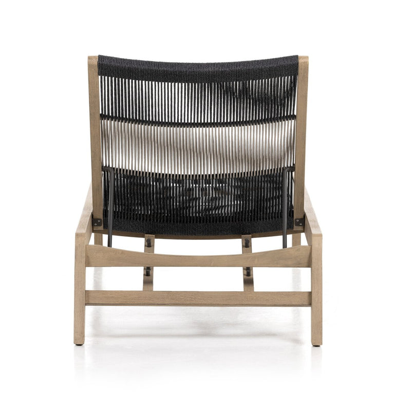 Julian Outdoor Chaise - Washed Brown