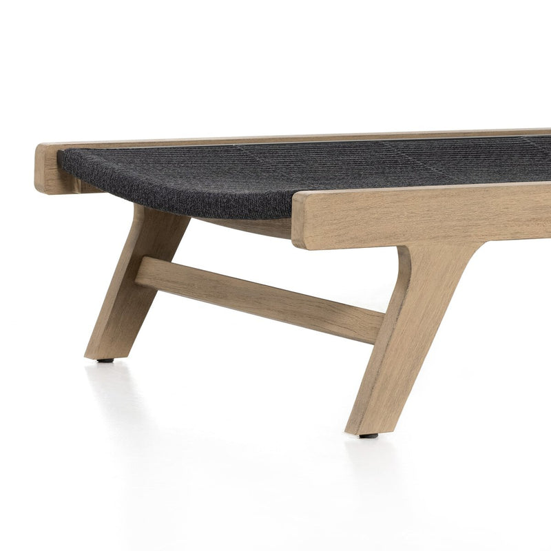 Julian Outdoor Chaise - Washed Brown