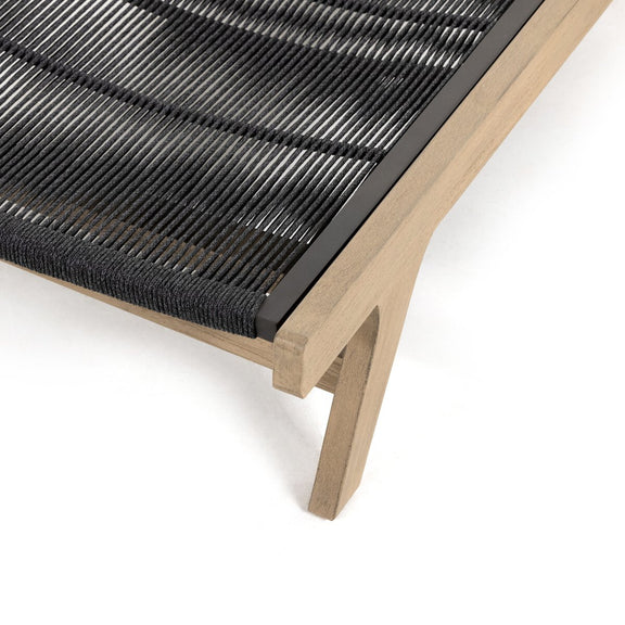 Julian Outdoor Chaise - Washed Brown