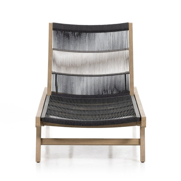 Julian Outdoor Chaise - Washed Brown