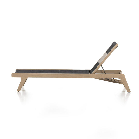 Julian Outdoor Chaise - Washed Brown