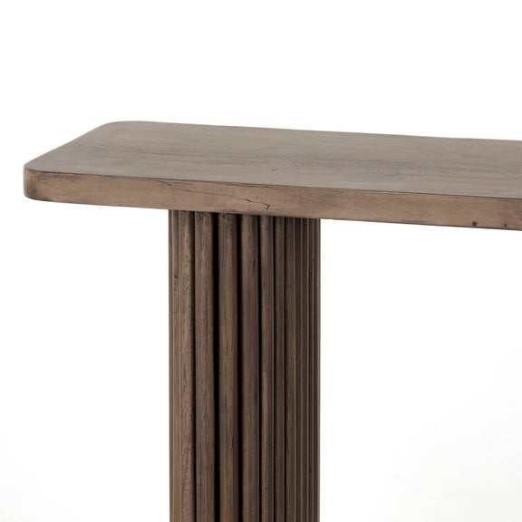 Rutherford Console Table - Reclaimed Ashen Brown