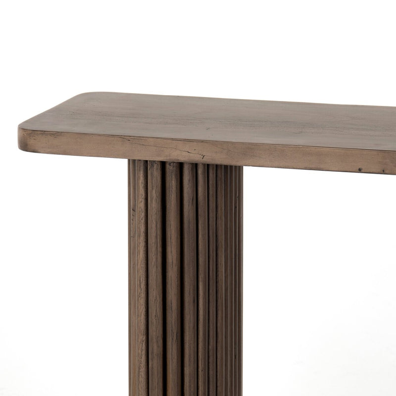 Rutherford Console Table - Reclaimed Ashen Brown