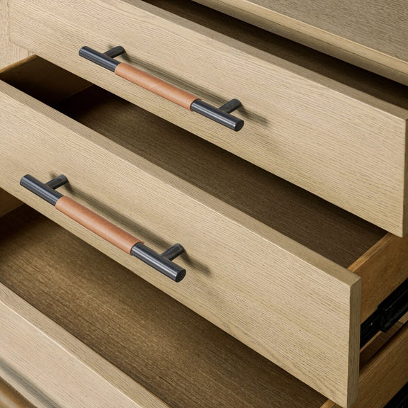 Rosedale Media Console - Yucca Oak Veneer