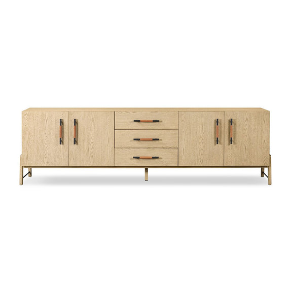 Rosedale Media Console - Yucca Oak Veneer