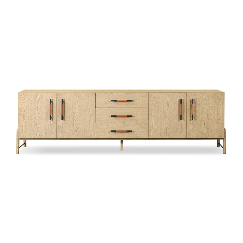 Rosedale Media Console - Yucca Oak Veneer