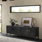 Rosedale Media Console - Ebony Oak Veneer