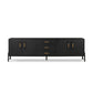 Rosedale Media Console - Ebony Oak Veneer