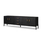 Rosedale Media Console - Ebony Oak Veneer