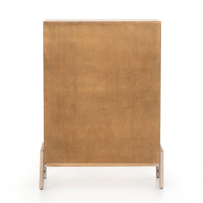 Rosedale 6 Drawer Tall Dresser - Yucca Oak
