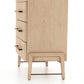 Rosedale 6 Drawer Tall Dresser - Yucca Oak