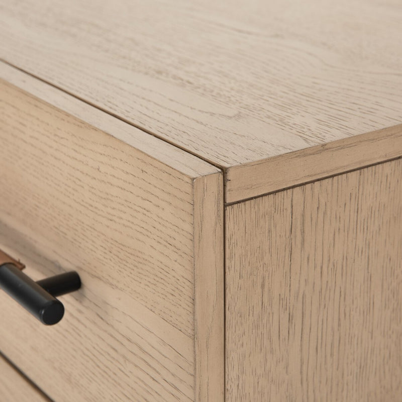 Rosedale 6 Drawer Tall Dresser - Yucca Oak
