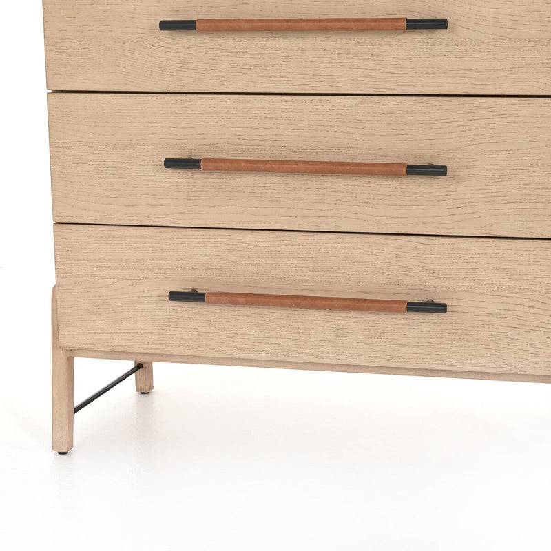 Rosedale 6 Drawer Tall Dresser - Yucca Oak