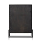 Rosedale 6 Drawer Tall Dresser - Ebony Oak