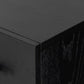 Rosedale 6 Drawer Tall Dresser - Ebony Oak