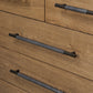 Rosedale 6 Drawer Tall Dresser - Amber Oak Veneer