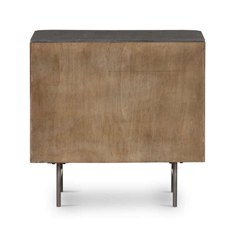 Fletcher Nightstand - Terra Brown Oak Veneer