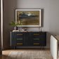 Fletcher 6 Drawer Dresser - Distressed Black Oak