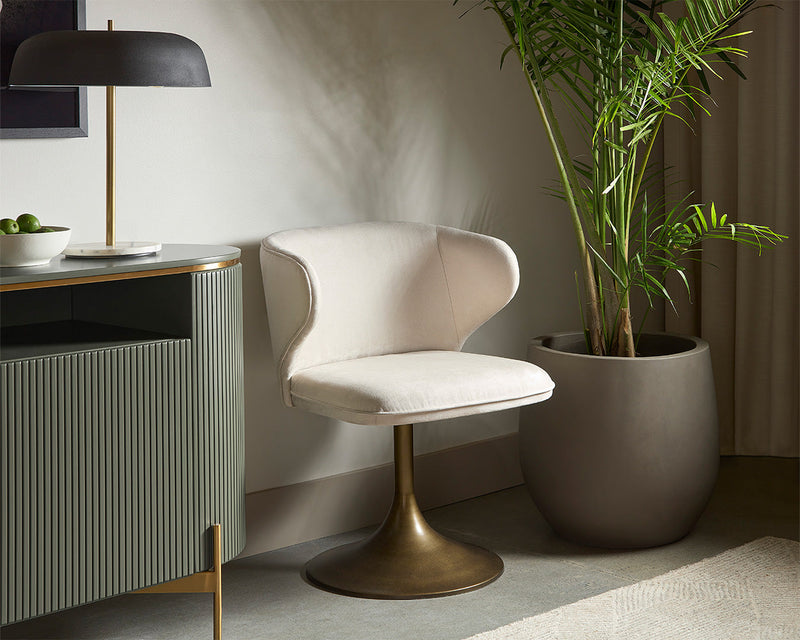 Simone Swivel Dining Chair