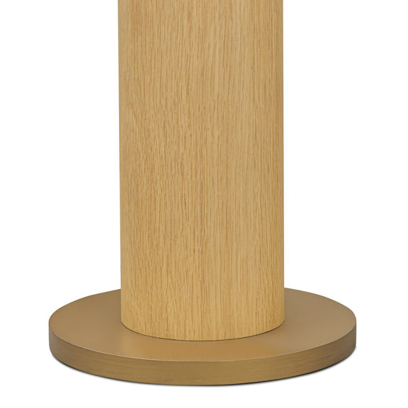 Astrid Floor Lamp - Light Oak Veneer