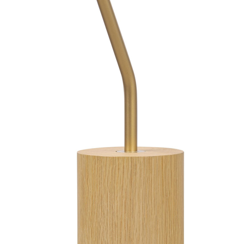 Astrid Floor Lamp - Light Oak Veneer