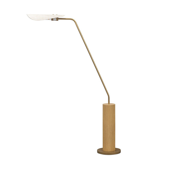 Astrid Floor Lamp - Light Oak Veneer