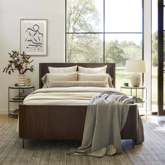 Fletcher Bed - Terra Brown Oak