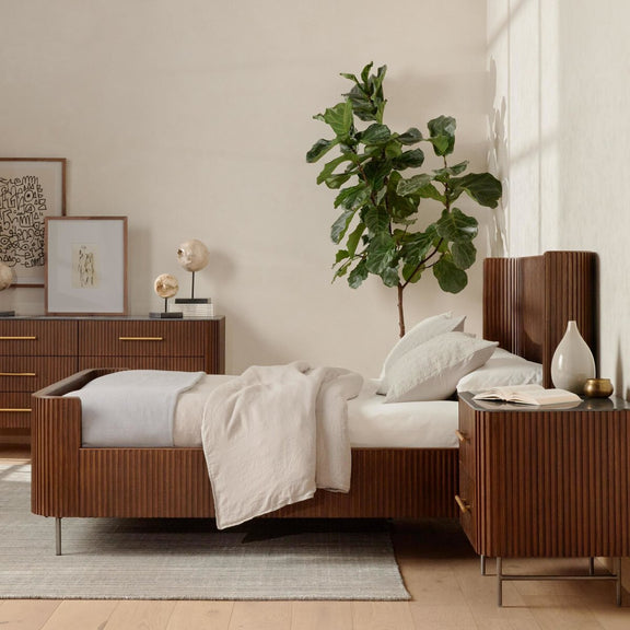 Fletcher Bed - Terra Brown Oak