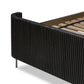 Fletcher Bed - Distressed Black Oak