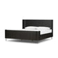Fletcher Bed - Distressed Black Oak