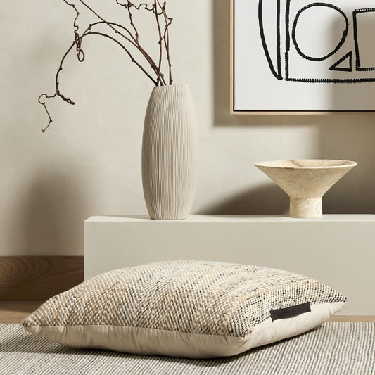 Neema Pouf - Set - Neema Natural, Black