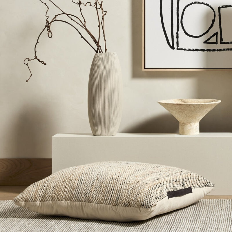 Neema Pouf - Set - Neema Natural, Black