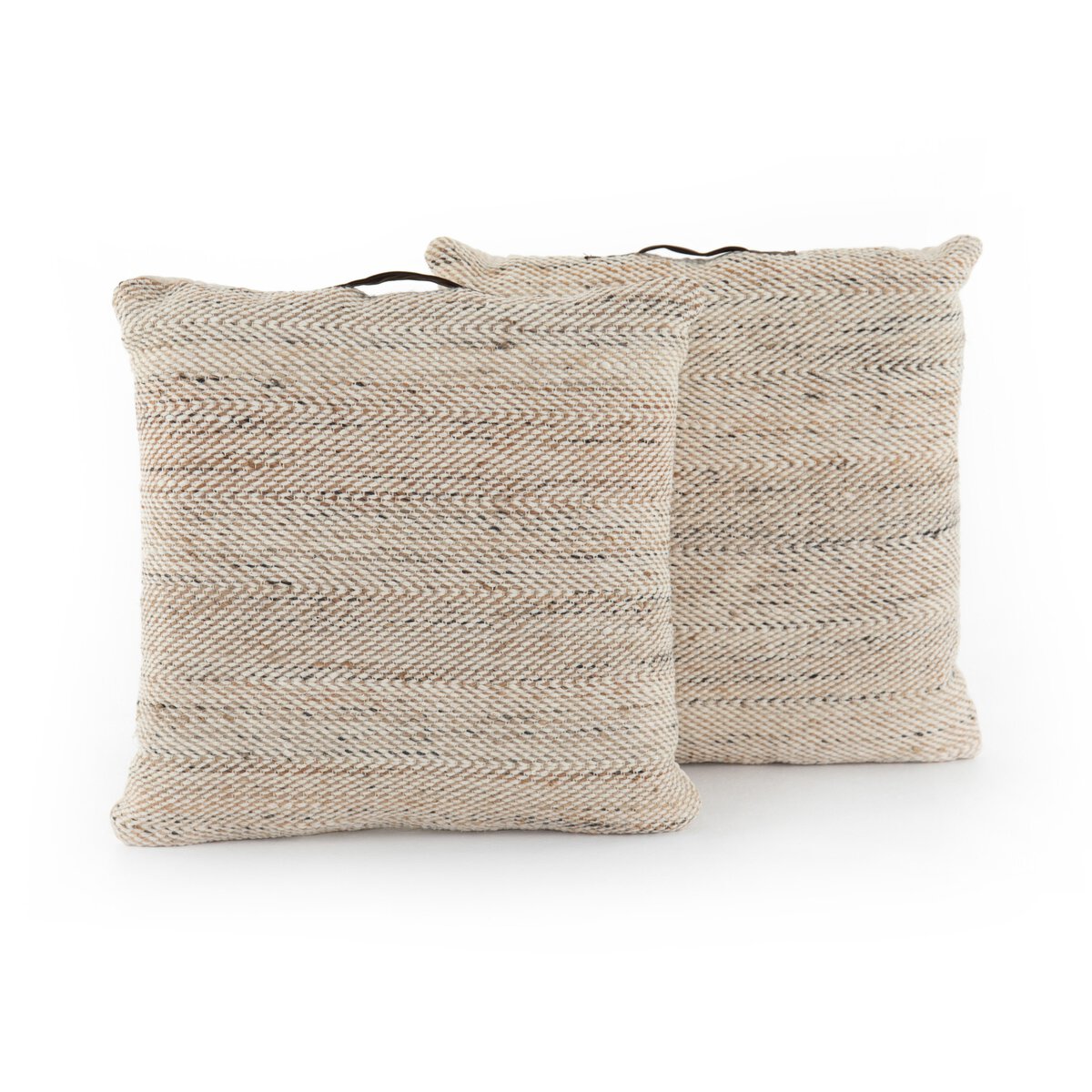 Neema Pouf - Set - Neema Natural, Black