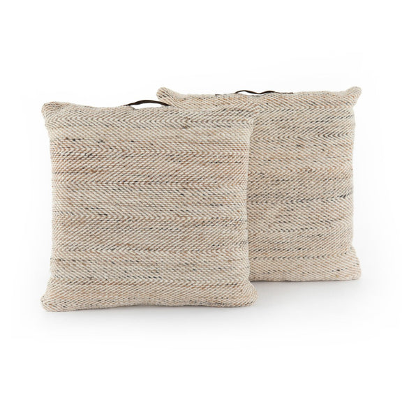 Neema Pouf - Set - Neema Natural, Black