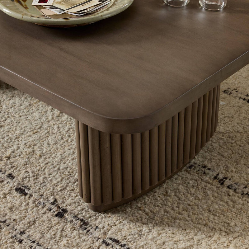 Rutherford Coffee Table - Reclaimed Ashen Brown