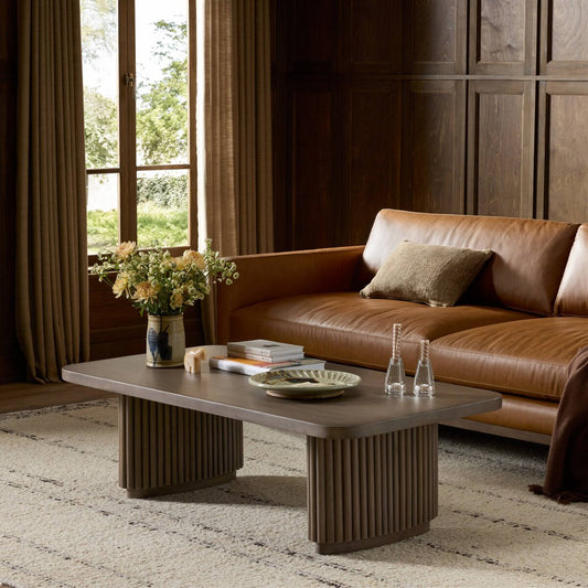 Rutherford Coffee Table - Reclaimed Ashen Brown