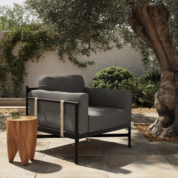 Hearst Outdoor Chair - Venao Charcoal