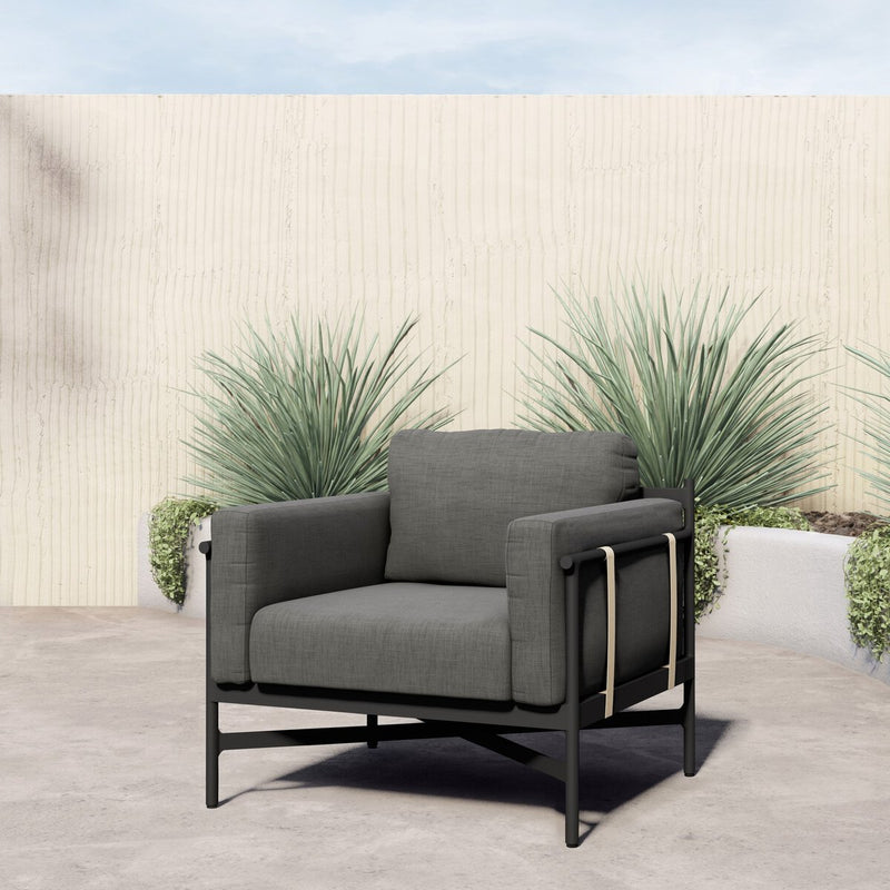 Hearst Outdoor Chair - Venao Charcoal