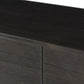 Reza Media Console - Worn Black Parawood