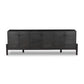Reza Media Console - Worn Black Parawood